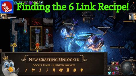 poe 6 link crafting recipe location.